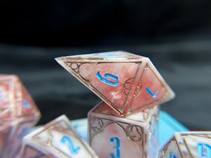 Dreamer - Set of 7 Gothic Frame Dice