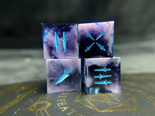 Load image into Gallery viewer, Pop - Four Dagger-Pip d6s

