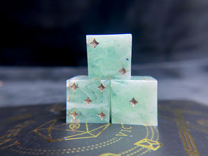 Seafoam - Three Star Pip d6s