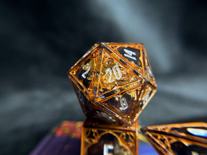 Castles in the Dark - Set of 7 Gothic Frame Dice