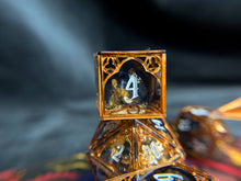 Load image into Gallery viewer, Castles in the Dark - Set of 7 Gothic Frame Dice
