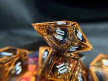 Load image into Gallery viewer, Castles in the Dark - Set of 7 Gothic Frame Dice
