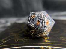 Load image into Gallery viewer, Paladin Blades - Gothic Frame d20
