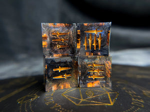 Ixmala - Four Dagger-Pip d6s