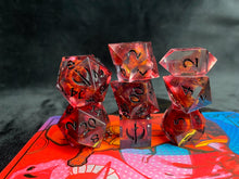 Load image into Gallery viewer, Sangromancer - Set of 8 Dice

