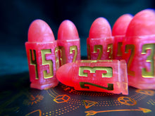 Load image into Gallery viewer, Candy - Set of 6 Bullet d6s
