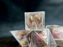 Load image into Gallery viewer, RAW - Purple/Red Gothic - Set of 7 Dice

