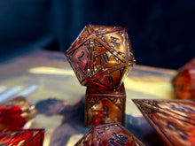 Load image into Gallery viewer, The Unbroken - Set of 7 Gothic Frame Dice
