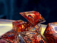Load image into Gallery viewer, The Unbroken - Set of 7 Gothic Frame Dice

