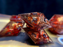 Load image into Gallery viewer, The Unbroken - Set of 7 Gothic Frame Dice
