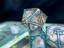 Load image into Gallery viewer, Katabasis - Set of 7 Gothic Frame Dice
