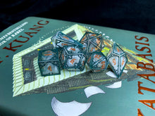 Load image into Gallery viewer, Katabasis - Set of 7 Gothic Frame Dice
