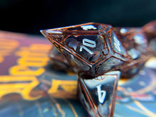 Load image into Gallery viewer, Bloodlines - Set A - Set of 7 Gothic Frame Dice
