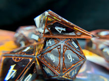 Load image into Gallery viewer, Bloodlines - Set A - Set of 7 Gothic Frame Dice
