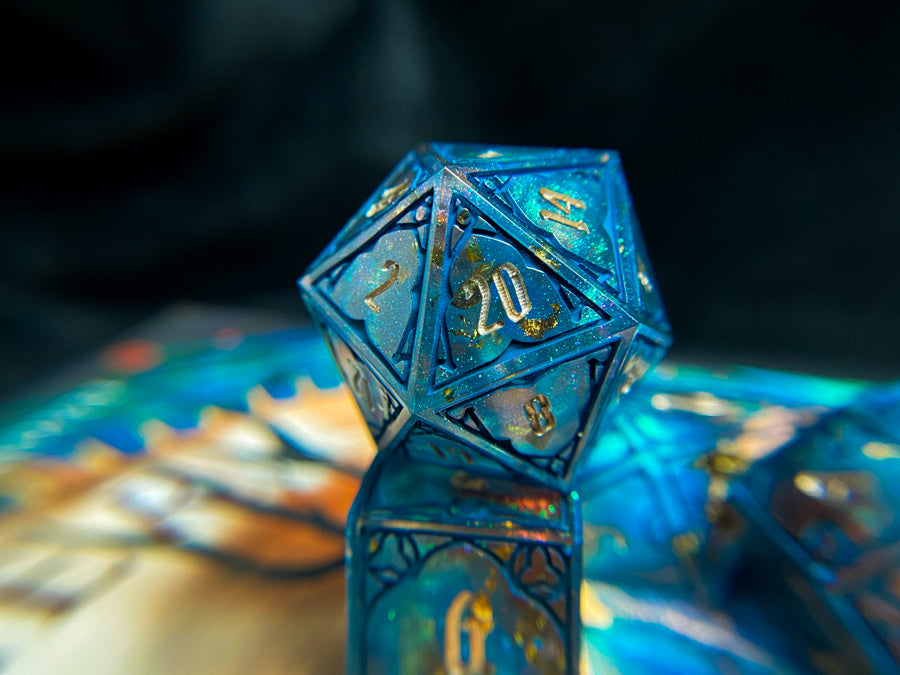 Sunbringer - Partial Set of 6 Gothic Frame Dice