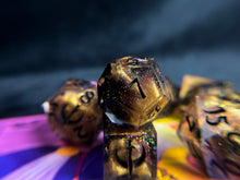 Load image into Gallery viewer, trajectory:sunside - Set of 8 Dice
