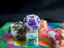 Load image into Gallery viewer, Porcelain - Rainbow - Set of 8 Dice
