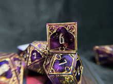 Load image into Gallery viewer, Royalty - Set of 7 Gothic Frame Dice
