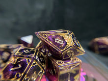 Load image into Gallery viewer, Royalty - Set of 7 Gothic Frame Dice
