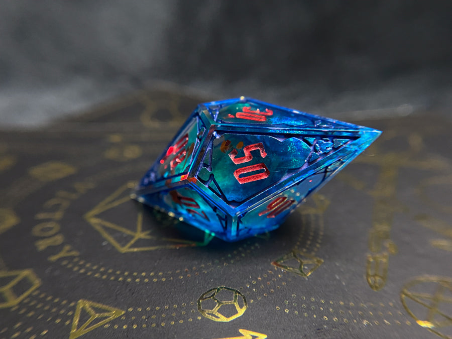 Hunter in the Waves - Gothic Frame d%