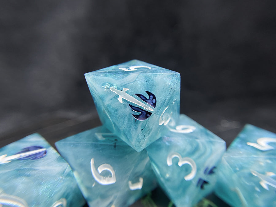 Cerulea - Smite d8 Set