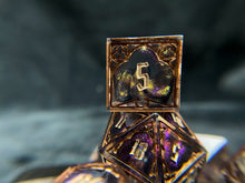 Load image into Gallery viewer, Arcane Ink - Set of 7 Gothic Frame Dice
