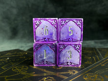 Load image into Gallery viewer, Amethyst - Gothic Frame d6 Set
