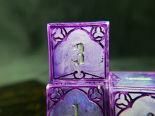 Load image into Gallery viewer, Amethyst - Gothic Frame d6 Set
