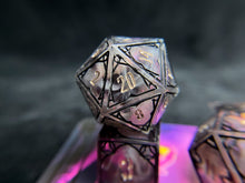 Load image into Gallery viewer, Stealth - Set of 7 Gothic Frame Dice
