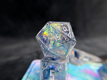 Load image into Gallery viewer, Frozen Halls - Set of 7 Gothic Frame Dice
