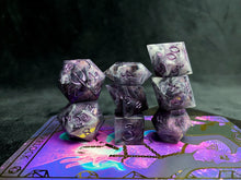Load image into Gallery viewer, Raven Knight - Set of 8 Dice

