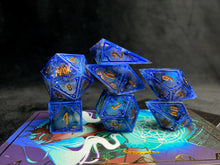 Load image into Gallery viewer, Ephemerate - Set of 7 Gothic Frame Dice
