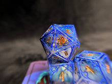 Load image into Gallery viewer, Ephemerate - Set of 7 Gothic Frame Dice
