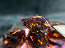 Load image into Gallery viewer, Verity - Set of 7 Gothic Frame Dice
