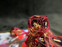 Load image into Gallery viewer, A Well-Dressed Vexation- Set of 7 Gothic Frame Dice
