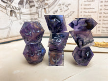 Load image into Gallery viewer, trajectory:seas - Set B - Set of 8 Dice
