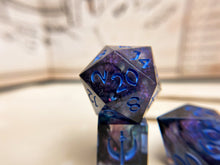 Load image into Gallery viewer, Trickster’s Shadow - Set B - Set of 7 Dice
