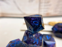 Load image into Gallery viewer, Trickster’s Shadow - Set B - Set of 7 Dice
