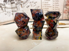 Load image into Gallery viewer, Saint of the Forge - Set C - Set of 8 Dice
