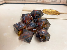 Load image into Gallery viewer, Saint of the Forge - Set C - Set of 8 Dice
