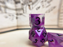 Load image into Gallery viewer, Neon Wraith - Set A - Set of 7 Dice
