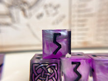 Load image into Gallery viewer, Neon Wraith - Runic 6d6 Set
