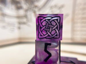 Neon Wraith - Runic 6d6 Set