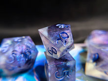 Load image into Gallery viewer, trajectory: astral storm - Set B - Set of 8 Dice
