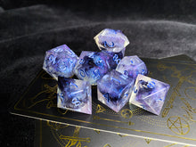 Load image into Gallery viewer, trajectory: astral storm - Set B - Set of 8 Dice
