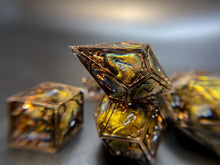 Load image into Gallery viewer, The Scourge - Set of 7 Gothic Frame Dice
