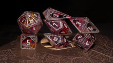Load image into Gallery viewer, Lady Hunter - Set of 7 Gothic Frame Dice

