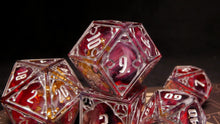 Load image into Gallery viewer, Lady Hunter - Set of 7 Gothic Frame Dice
