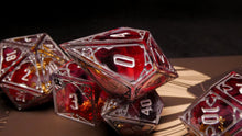 Load image into Gallery viewer, Lady Hunter - Set of 7 Gothic Frame Dice
