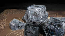 Load image into Gallery viewer, Steelshadow - Set of 7 Gothic Frame Dice
